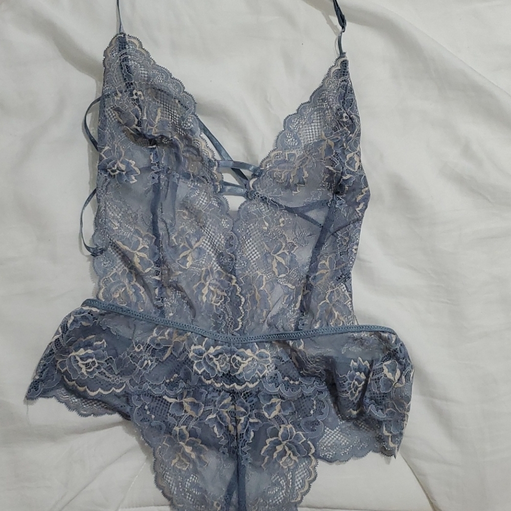 Light blue teddie xs